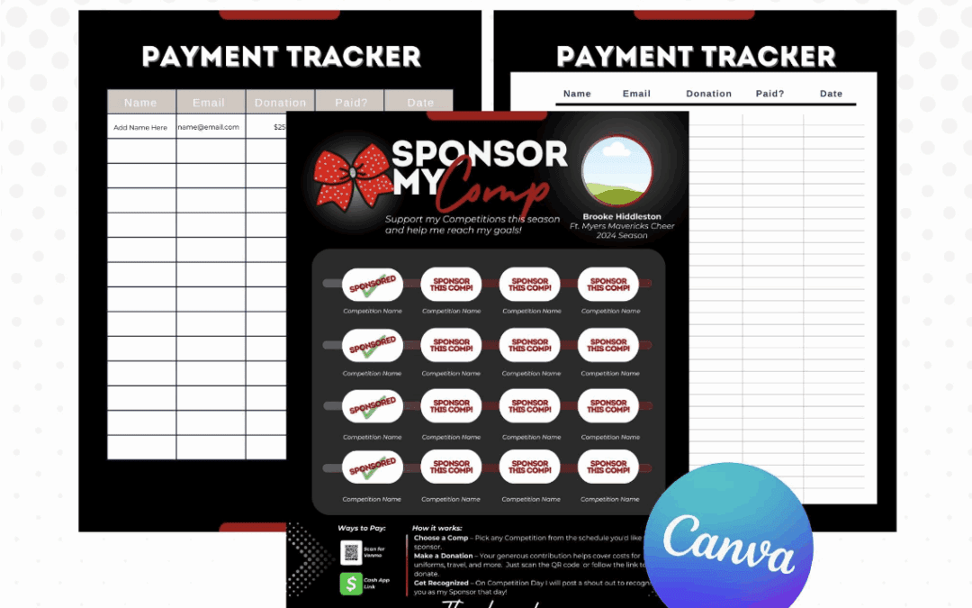 Cheer Comp Fundraiser | Cheer Fundraiser | Cheer Team Ideas